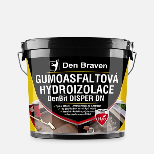 Gumoasfaltová hydroizolace - DenBit DISPER DN