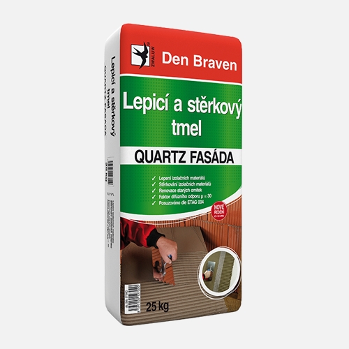 Lepicí a stěrkový tmel QUARTZ FASÁDA