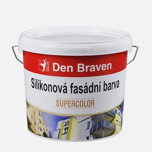 Silikonová fasádní barva