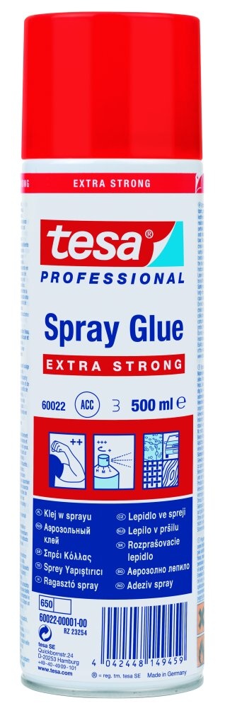 TESA sprej 60022-lepidlo extra silné